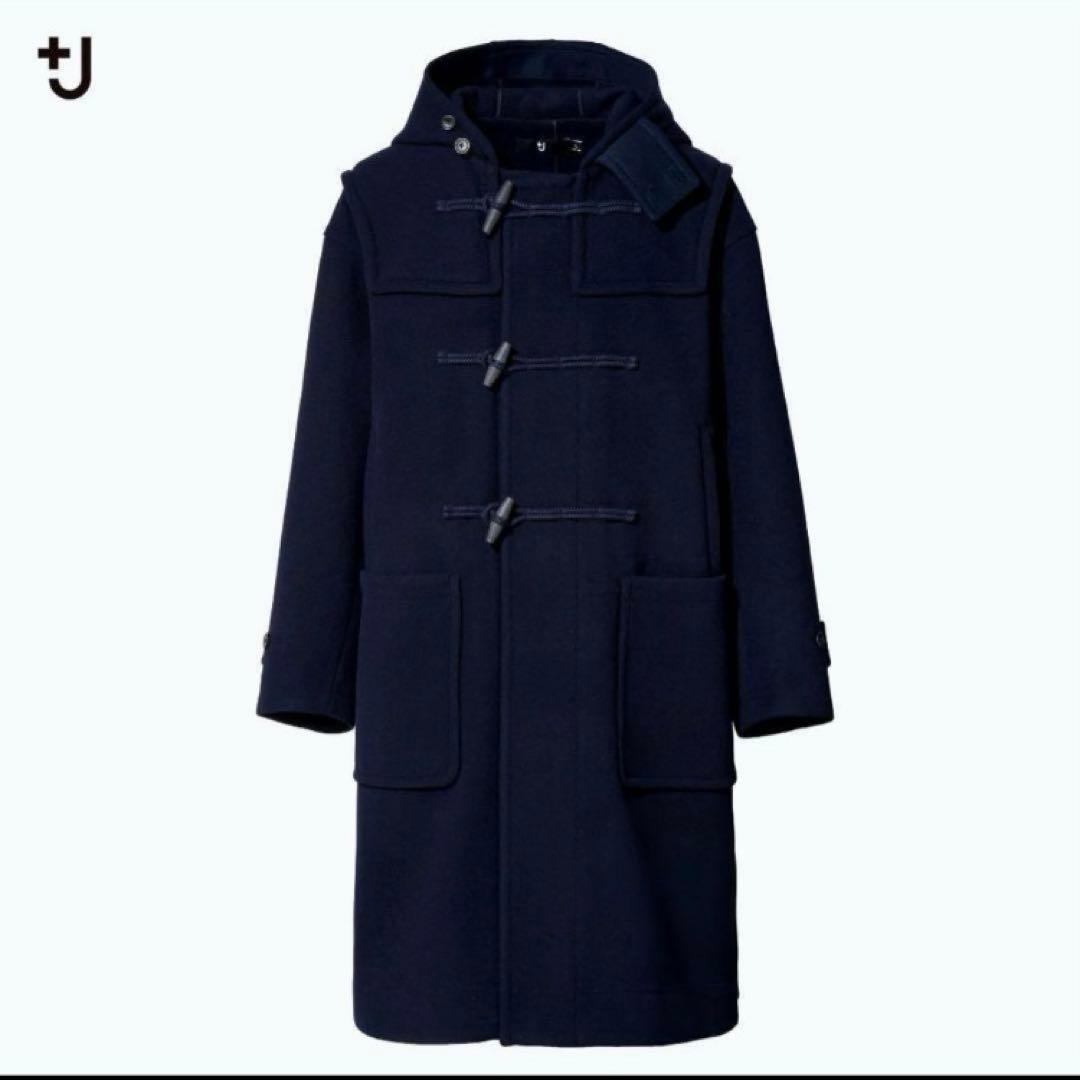 UNIQLO +j ネイビー ダッフルコート XS