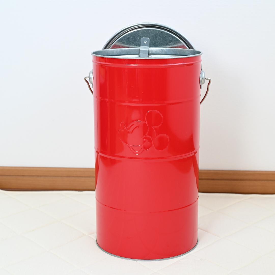 ミッキー OBAKETSU オバケツ 米びつ 10kg 柄 レア 中古