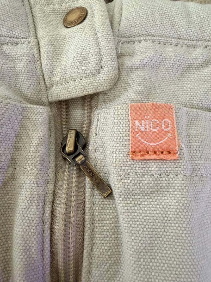NICO 抱っこ紐 ベージュ　キューズベリー