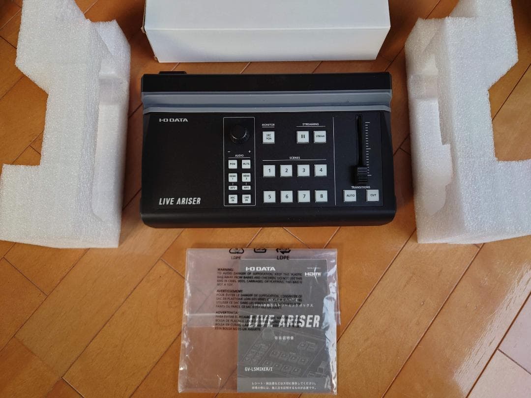 アイ・オー・データ LIVE ARISER iPad連動型ストリーミングBOX
