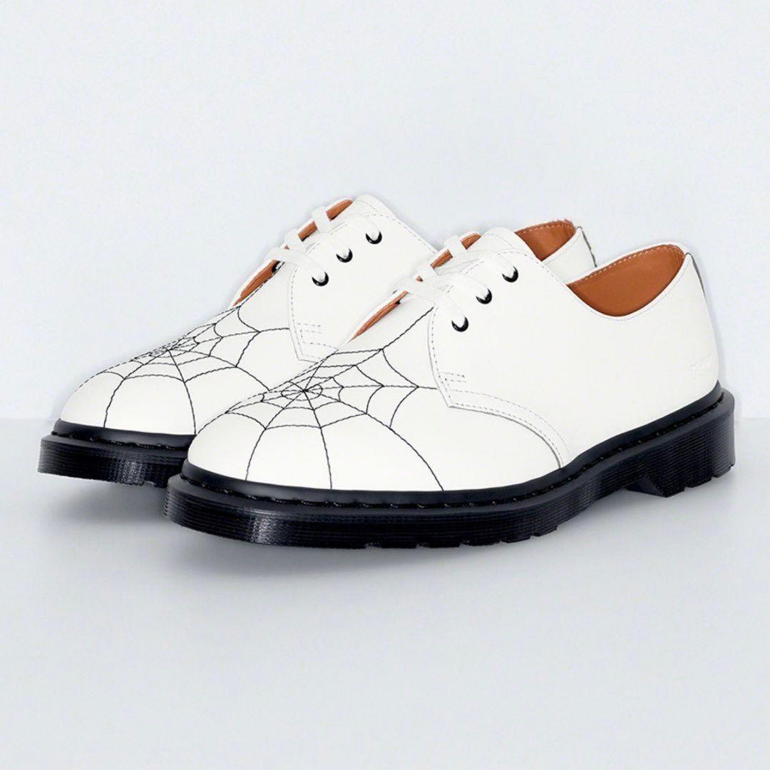 極美品⭐︎Supreme⭐︎Dr.Martens⭐︎Spiderweb⭐︎3-Eye 白