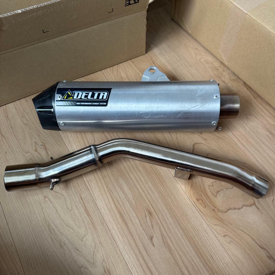 CRF250L MD47 DELTA バレル4-S サイレンサー JMCA認定