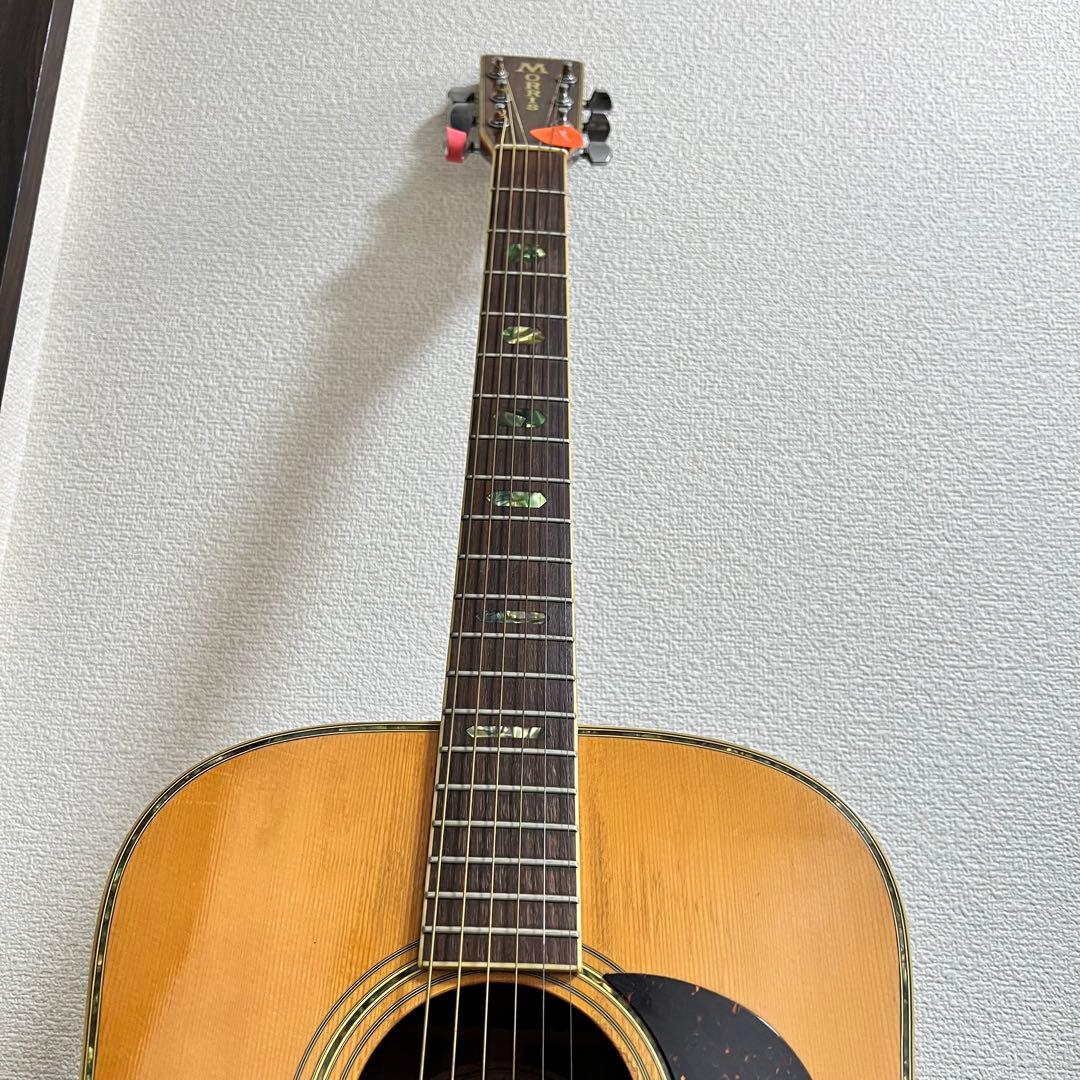 Morris W-40 アコースティックギター ハードケース付 レトロ モーリス