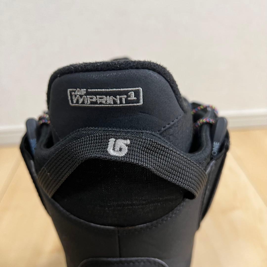 【美品_即日発送】BURTON スノボMINT-ASIAN FIT 22.0cm