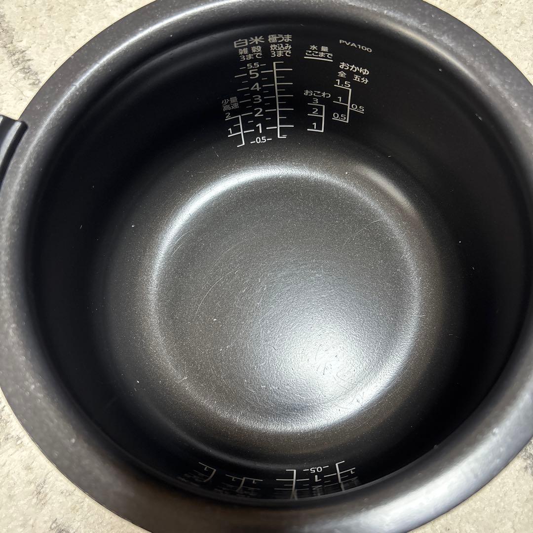 ☆TIGER ☆圧力IH炊飯器☆2022年製☆5.5合☆美品☆ブラック☆