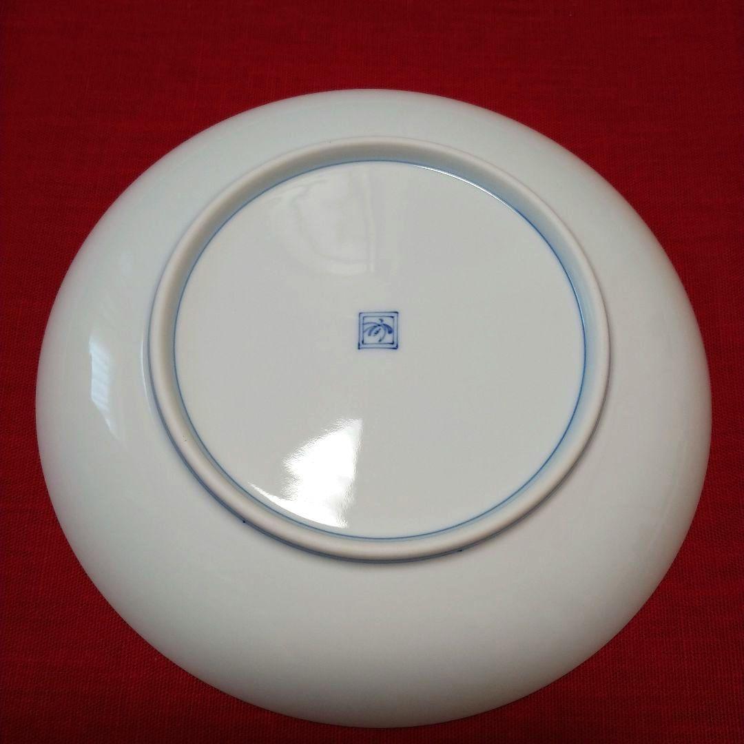 香蘭社　イヤープレート　雪景色　 梅の花　 陶器皿 　1999年