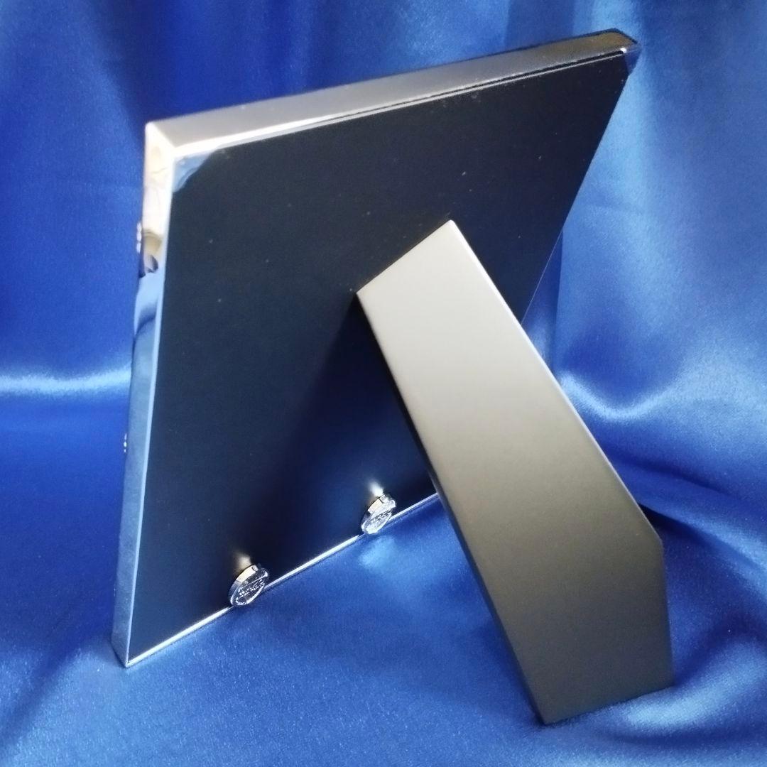 【未使用・美品】銀座WAKO『プラチナフォトフレーム／スパイラル（大）2L』