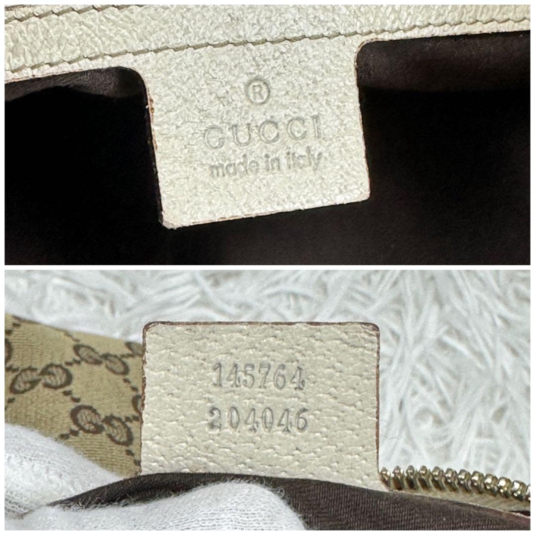 希少【GUCCI】ホーボー ワンショルダー GGキャンバス y2k 00s