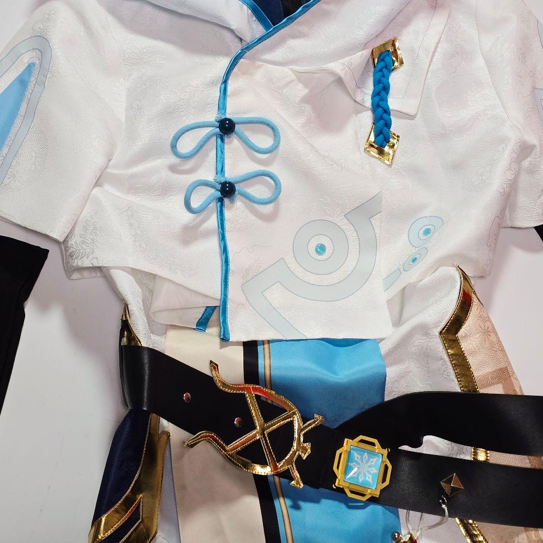 ​【原神】重雲（チョウウン） コスプレ衣装 Sサイズ（靴24cm付き）