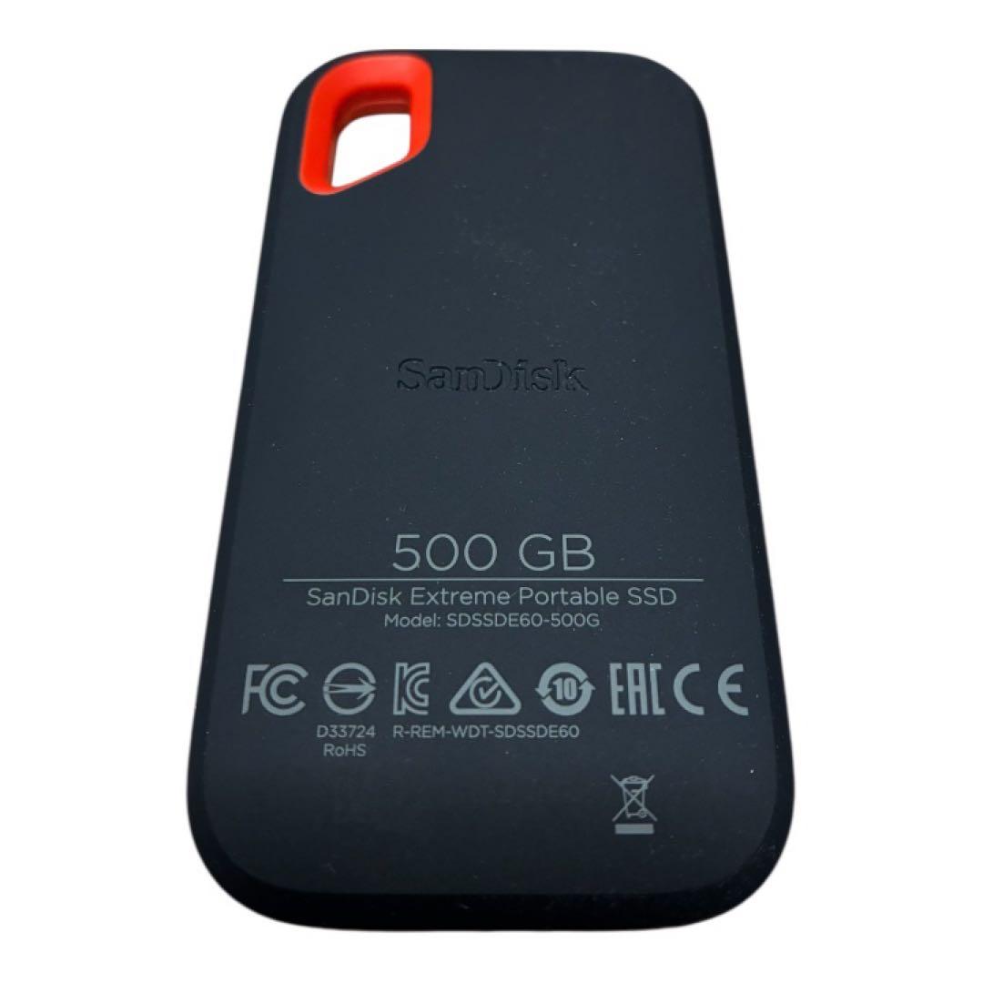 【極美品/寿命100%】SanDisk Extreme SSD 500GB