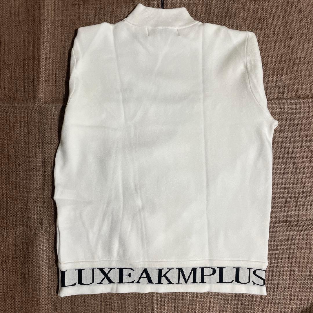 ゴルフ　ニット　セーター　白　XL
