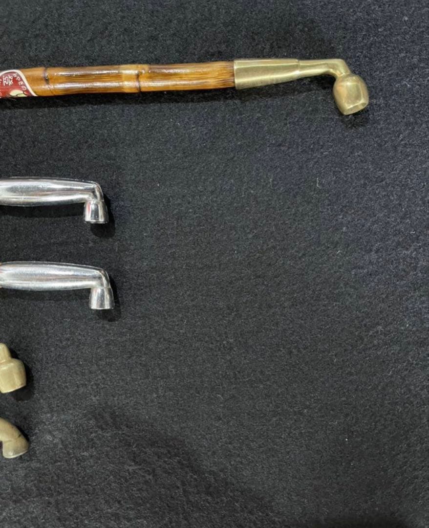 煙管×5管 喫煙用品 喫煙具 時代物 骨董