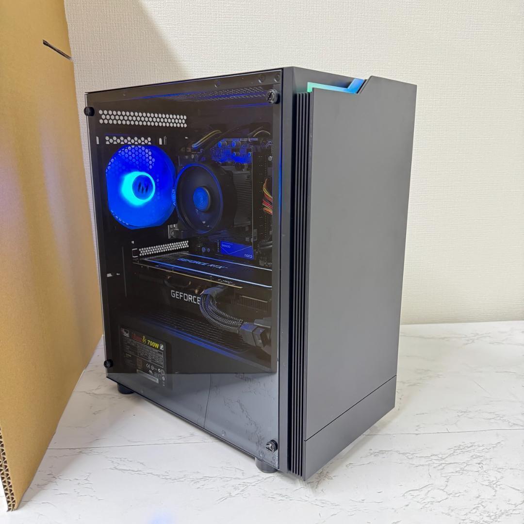 【即納激安】RTX4060搭載ゲーミングPCフルセット✨新品ケース✨T4