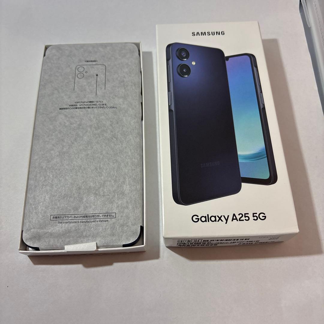 【新品未開封&未使用】GalaxyA25 5G ブラック