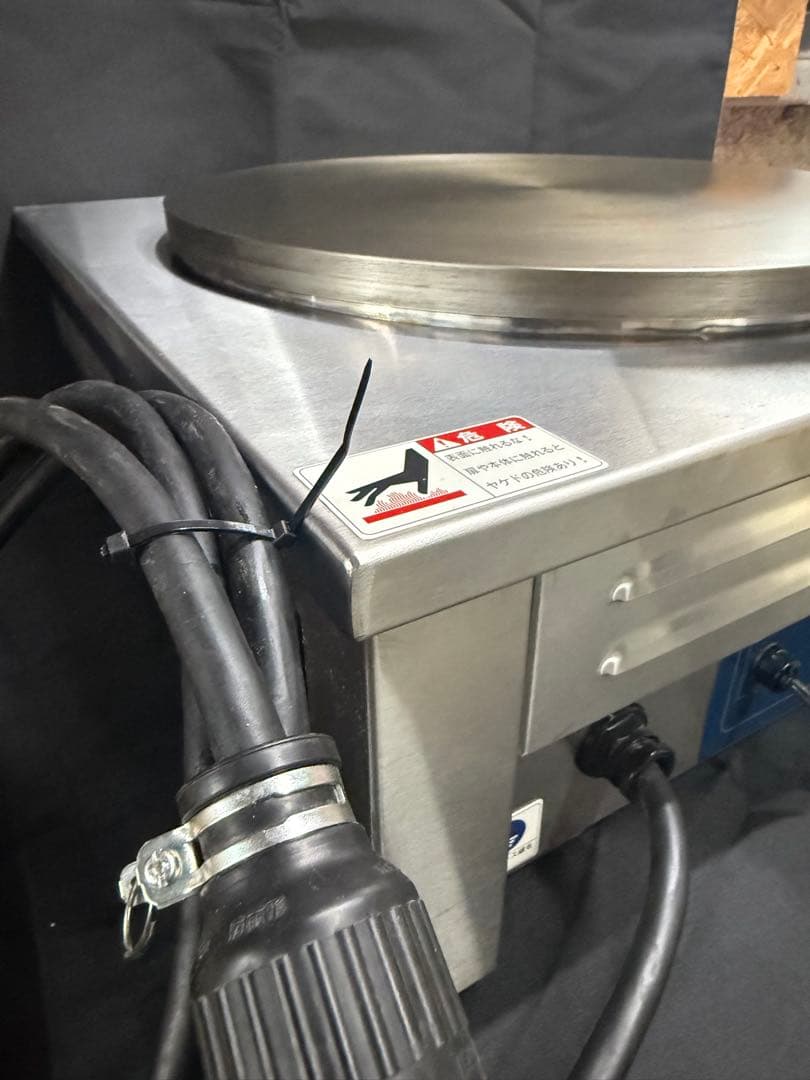 ニチワ電気クレープ焼器 CMー410 100 v