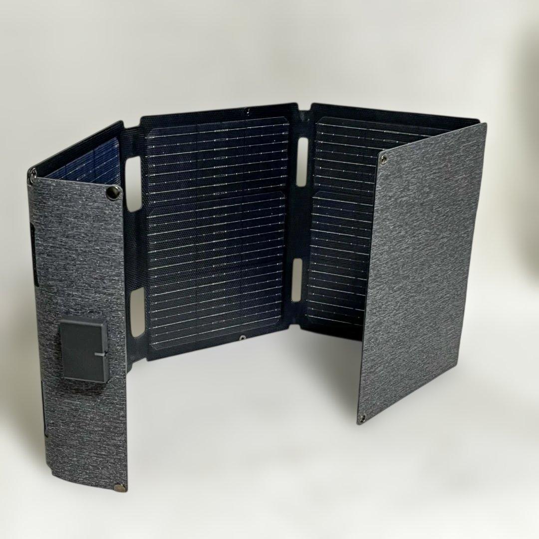 EcoFlow 45W ソーラーパネル Type-C 付属品完備 エコフロー