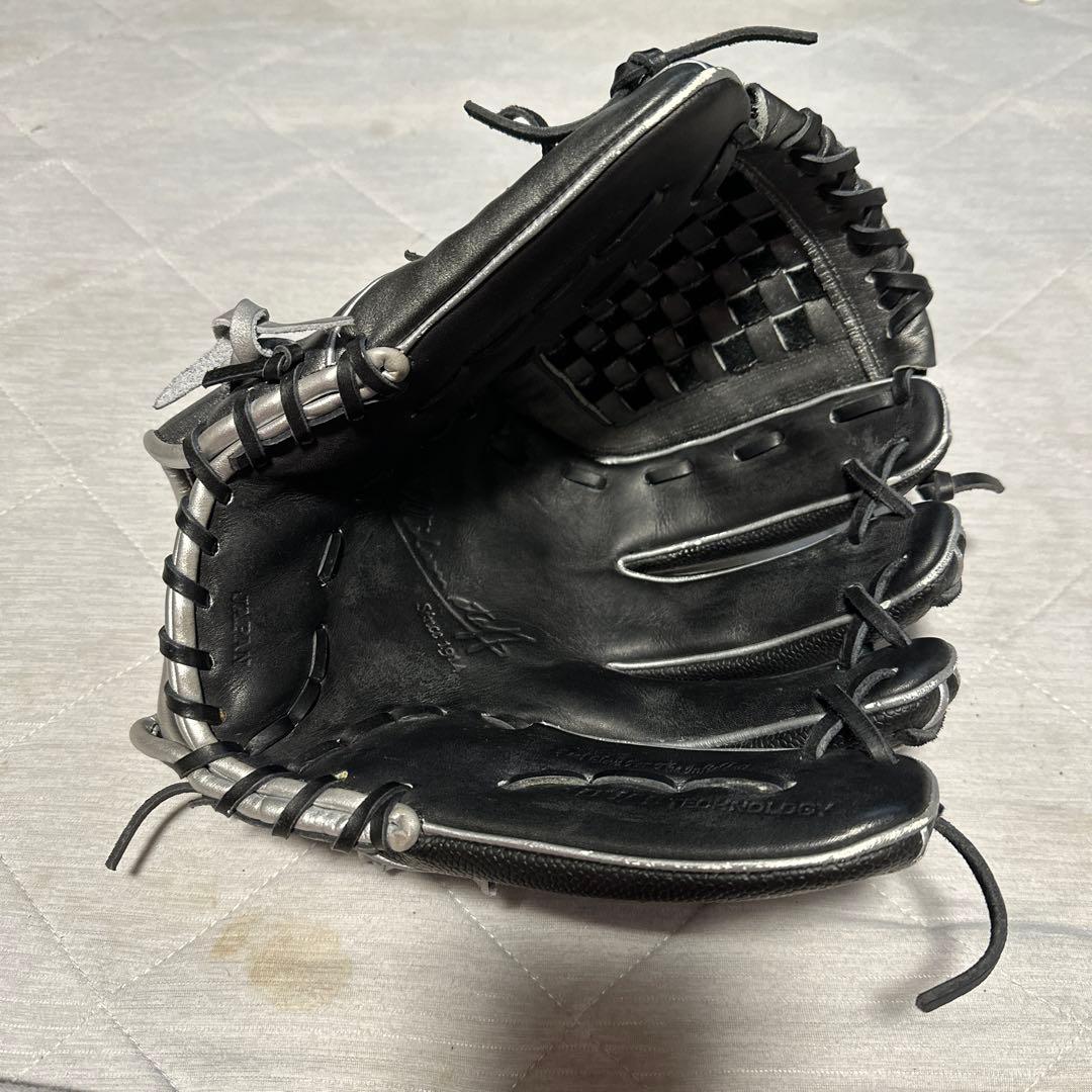 Wilson ブラック 軟式グローブ