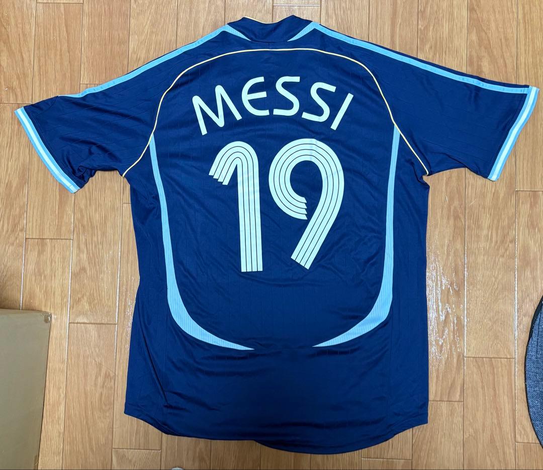 adidas アルゼンチン代表 メッシ ユニフォーム 2006 アウェイ
