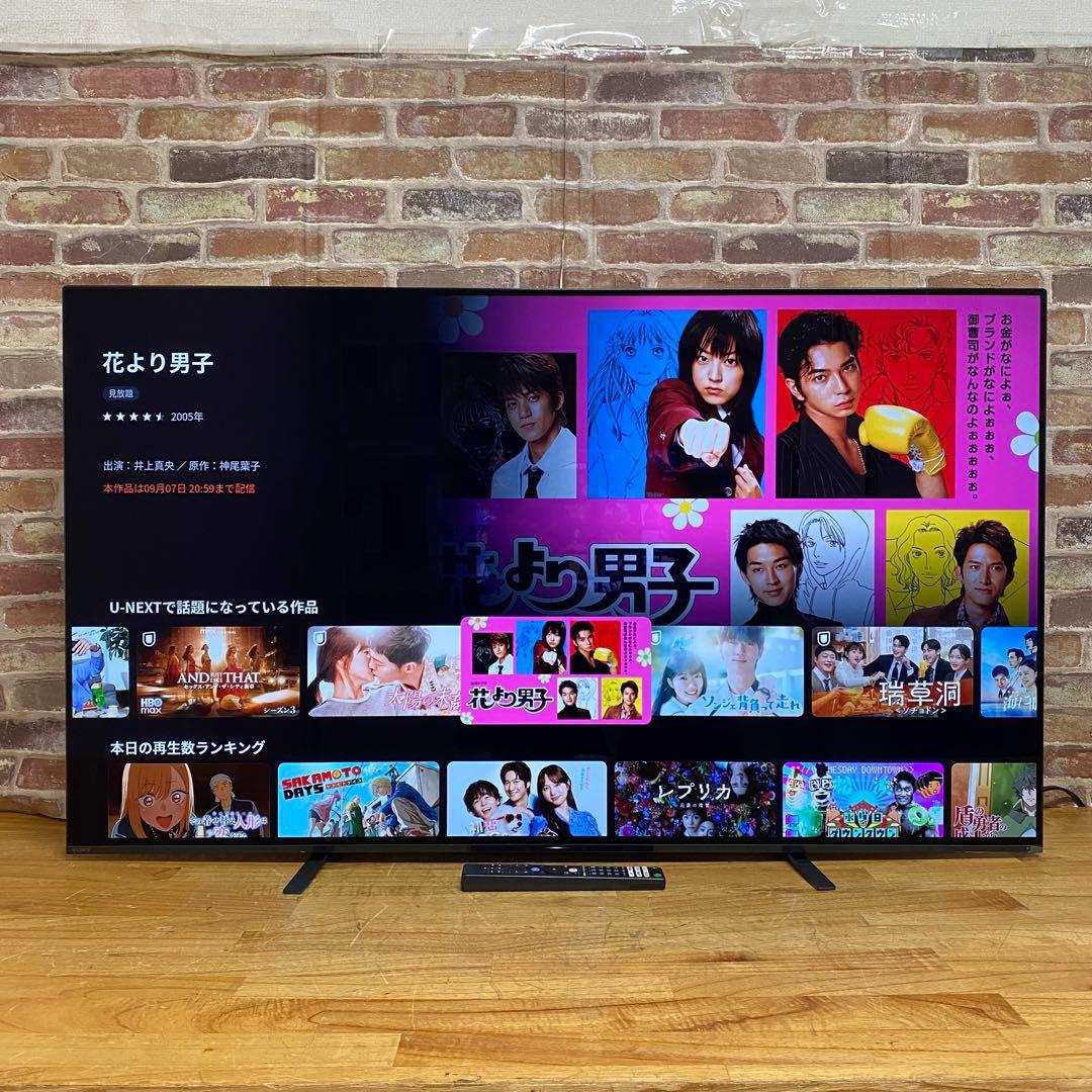 SONY 55V型 4K 有機ELテレビ BRAVIA KJ-55A9F