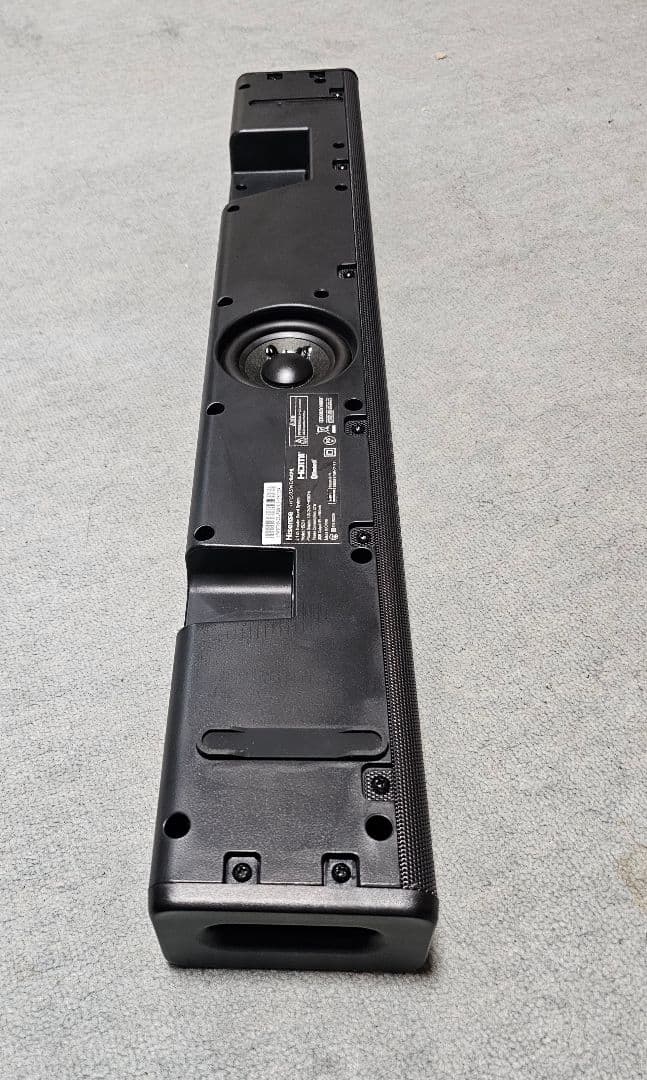 【美品】ハイセンス 2.1ch サウンドバー スピーカー HS214 リモコン