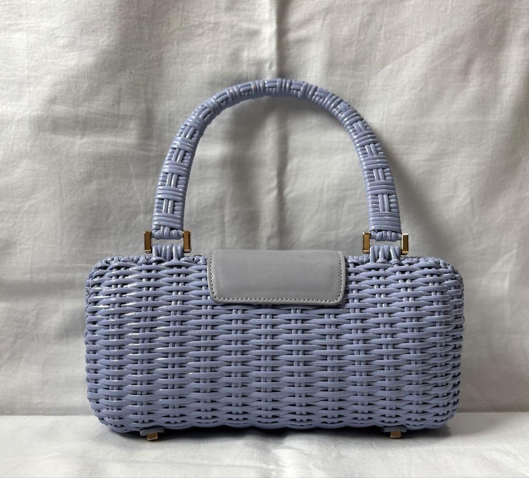 【Salvatore Ferragamo】 フェラガモ ミニ かごバッグ