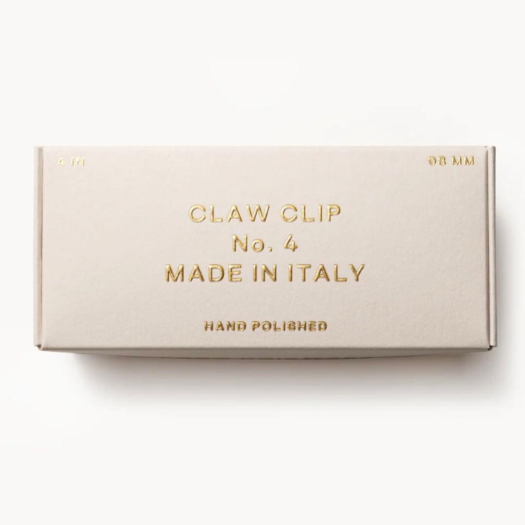 【新品】UNDO HAIRWARE No.4 claw クリップ　箱付