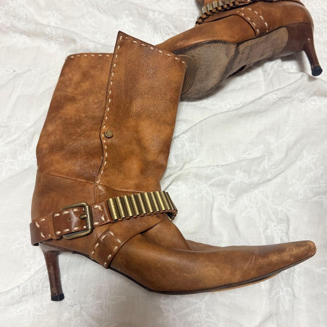 セリーヌ　ガンベルト　ブーツセット