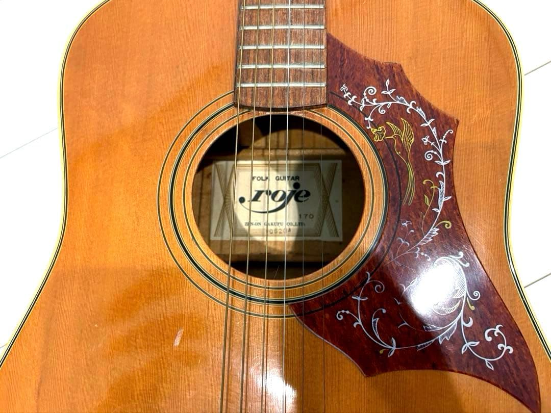 roje メイプル　ハミングバード　アコースティックギター　アコギ
