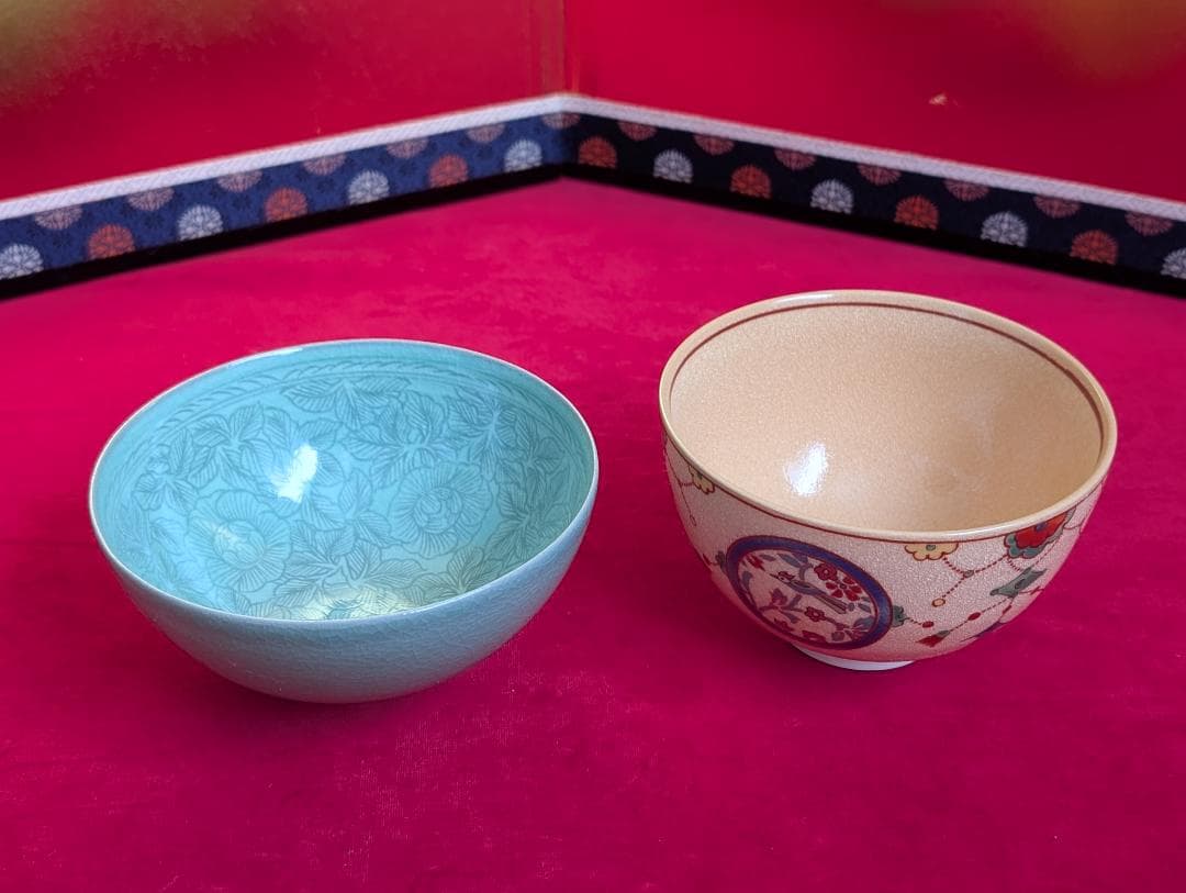 茶道具　茶碗　一式　瑞豊　藤山　東谷　高麗青磁