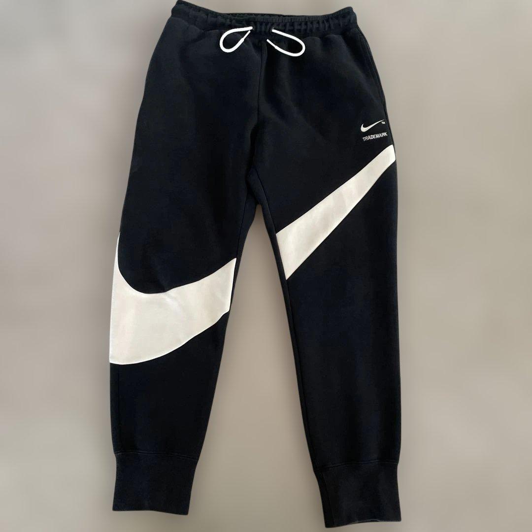 Nike ジャージ上下セット スウッシュ テック フリース　黒/白