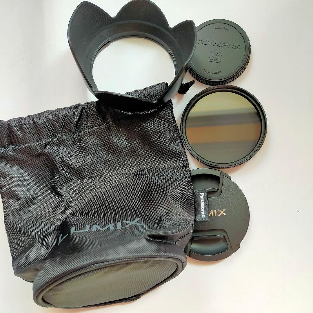 LUMIX G VARIO 14-140/f4-5.8,PLフィルタ