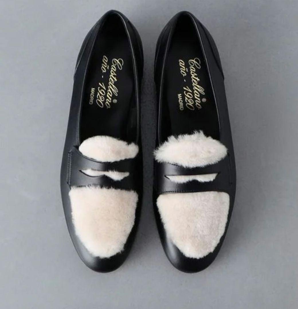 ユナイテッドアローズ　＜CASTELLANO＞FUR ローファー