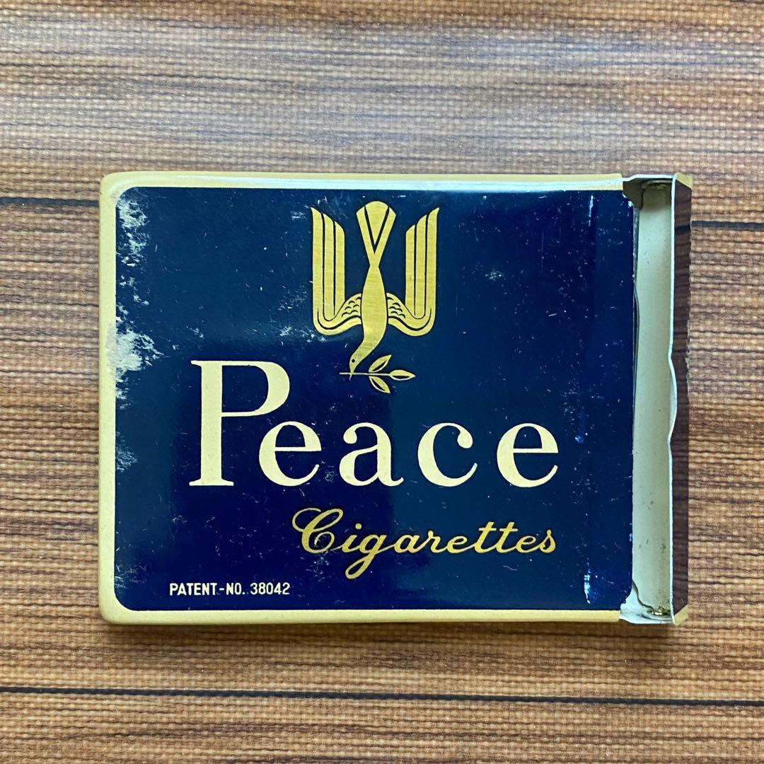 希少 「 Peace 」 ピース シガレットケース 昭和レトロ　たばこケース
