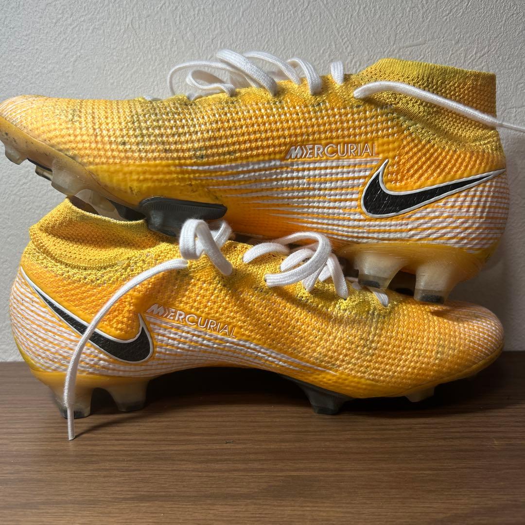 Nike マーキュリアル　スーパーフライ7 エリートFG 24.5cm イエロー