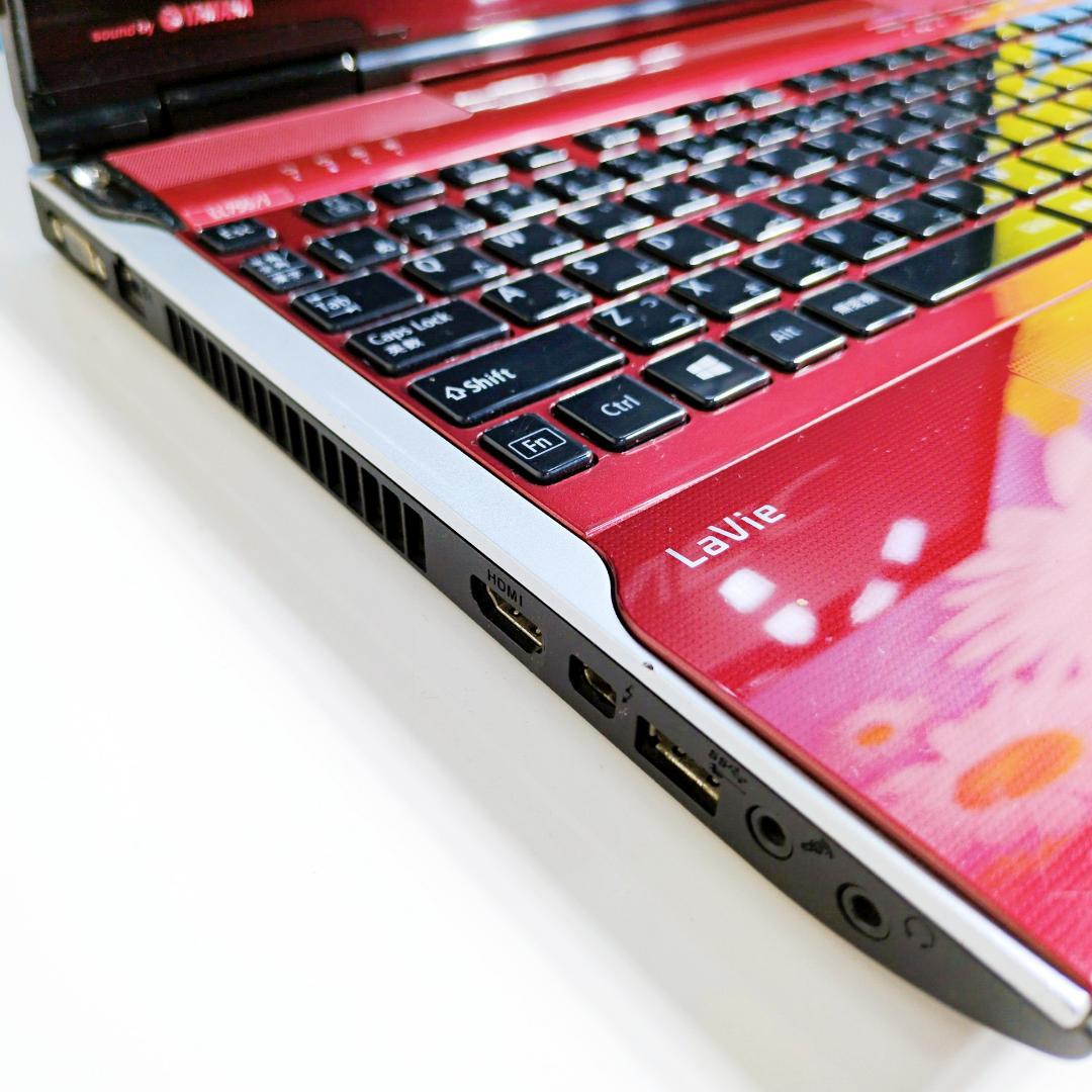 タッチパネル✨corei7✨SSD256GB✨ブルーレイ✨設定済ノートPC