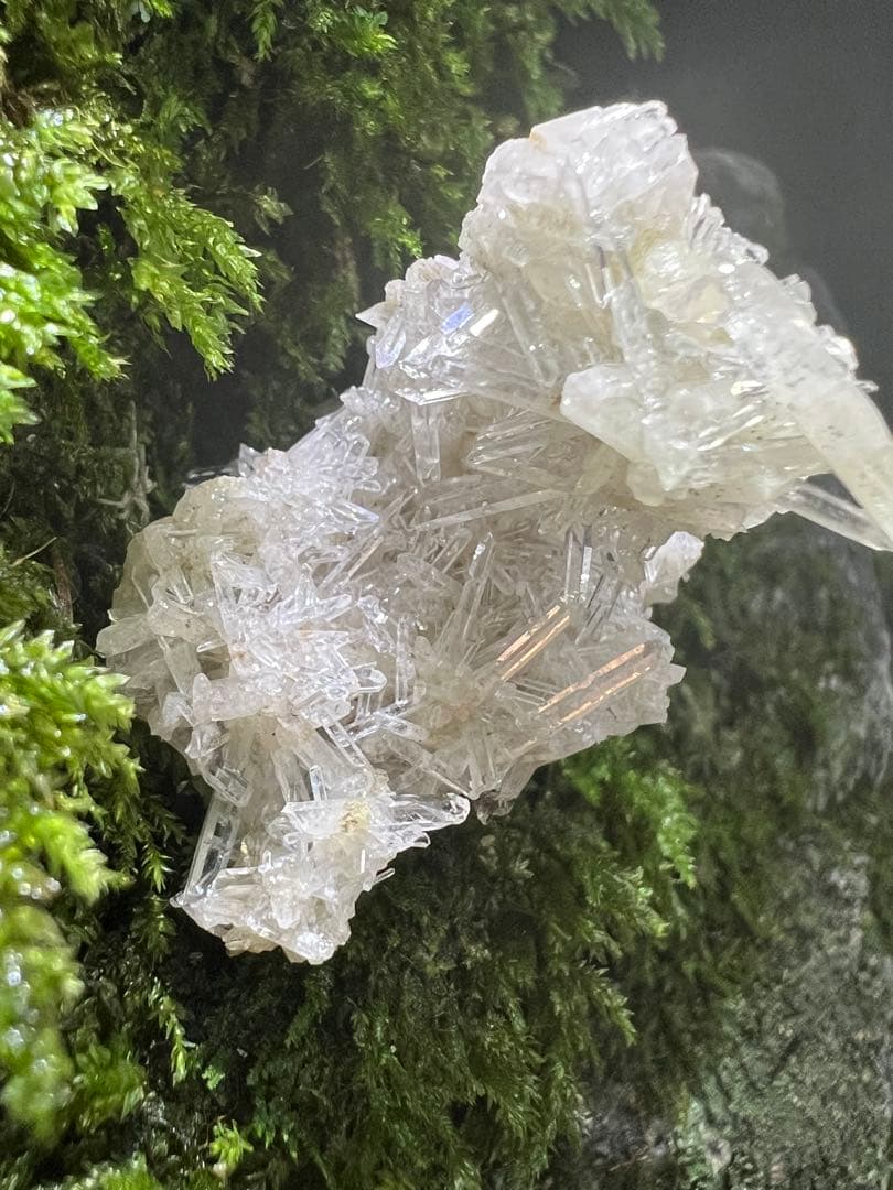 龍脈の精髄 ⭐︎針状クラスター水晶「透明なる守護」