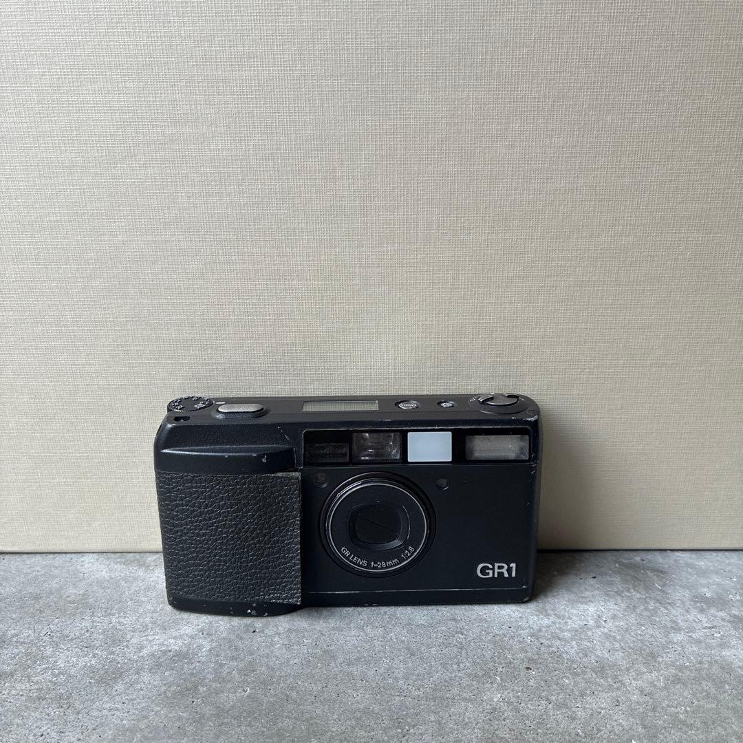 RICOH GR1動作品コンパクトフィルムカメラ 専用ケース付き