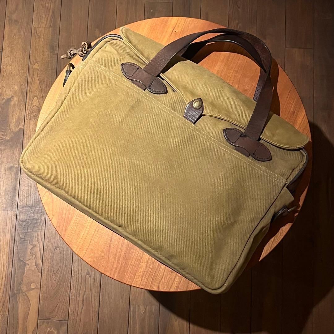 FILSON 256 TAN USA製 オリジナルブリーフケース タン
