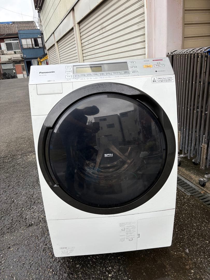 Panasonic ドラム式洗濯機 本体 ホワイト2017
